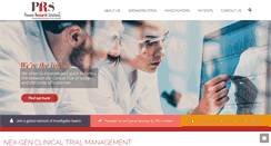 Desktop Screenshot of pioneerresearchsolutions.com